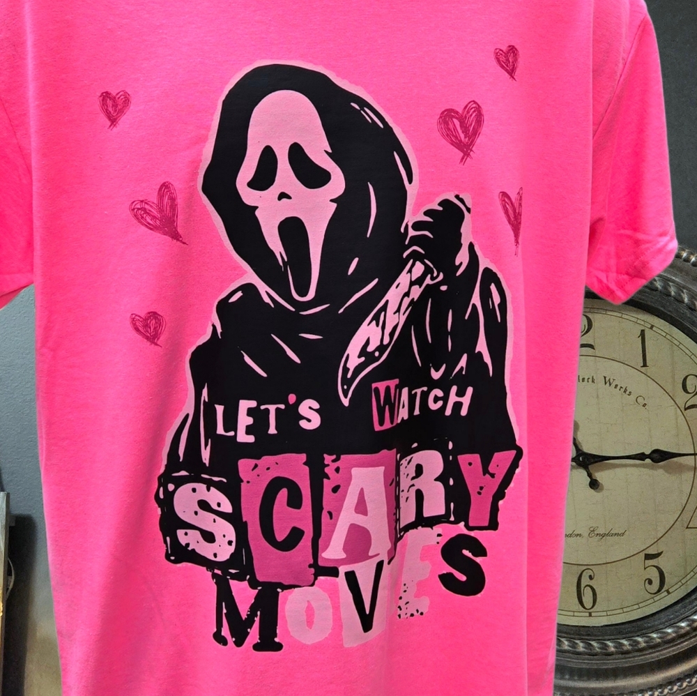 Let's watch scary movies shirt